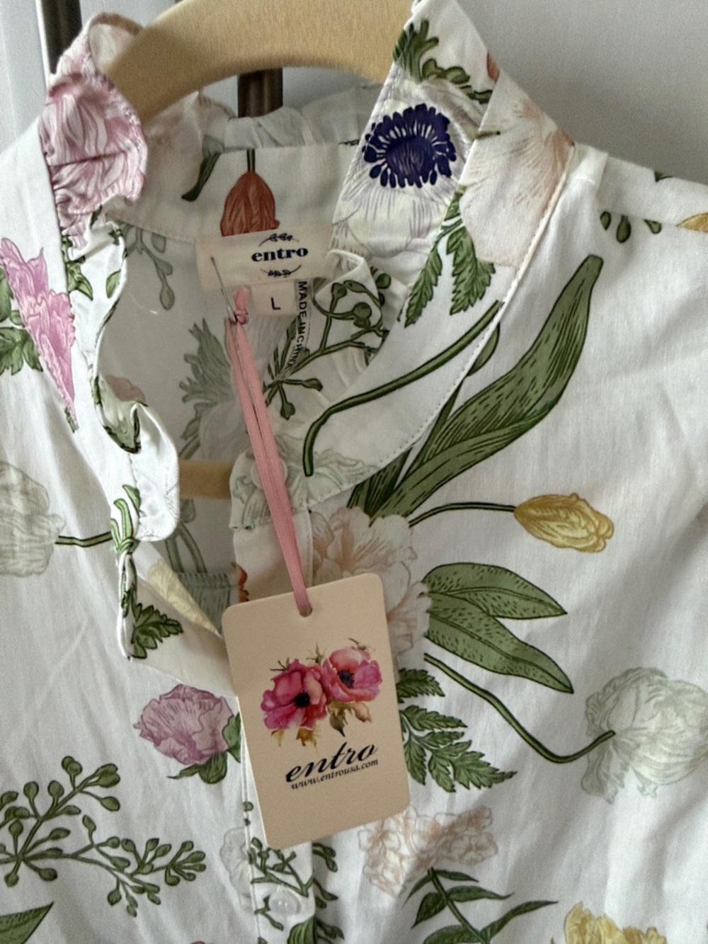Entro floral blouse - Picture 2 of 4
